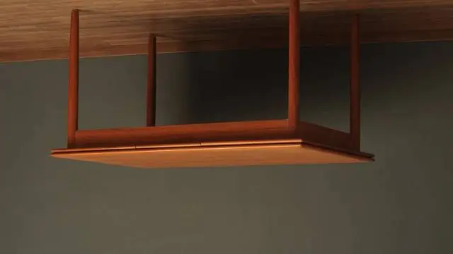 Seeing tables overturned in a dream
