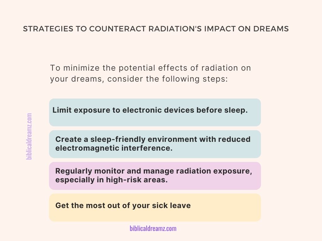 The Impact of Radiation on Dream Patterns