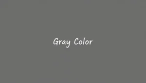 Biblical Meaning of Gray in Dreams