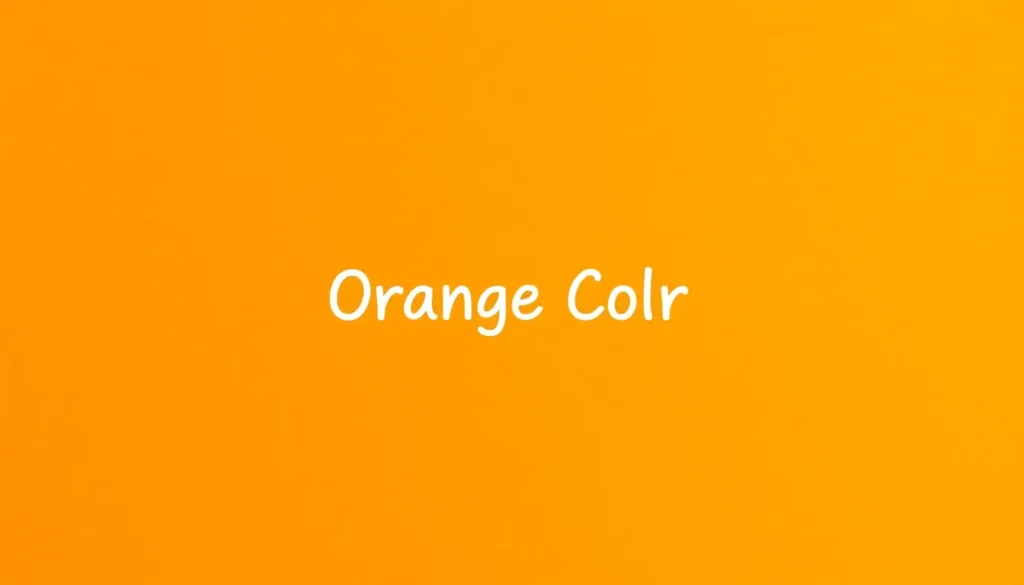 Biblical Meaning of Orange Color in a Dream