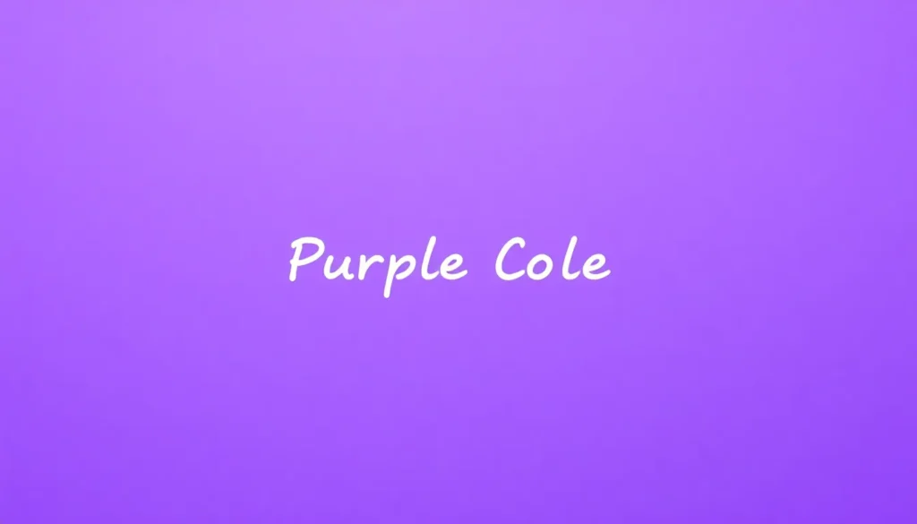 Biblical Meaning of Purple Color in a Dream