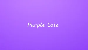 Biblical Meaning of Purple Color in a Dream