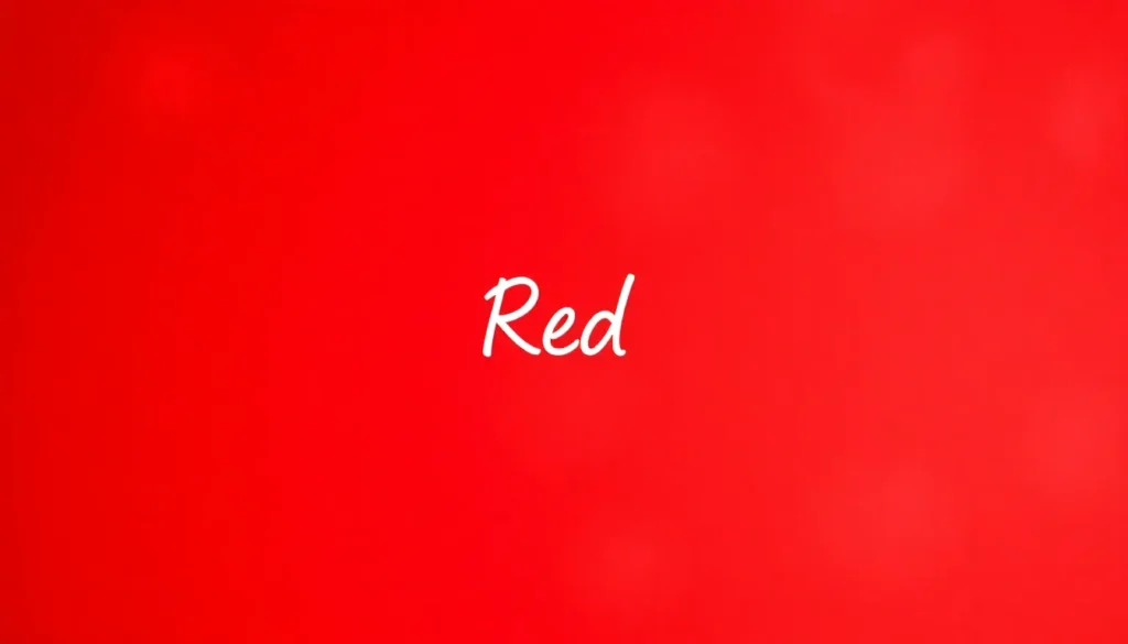 Biblical Meaning of Red Color in Dreams