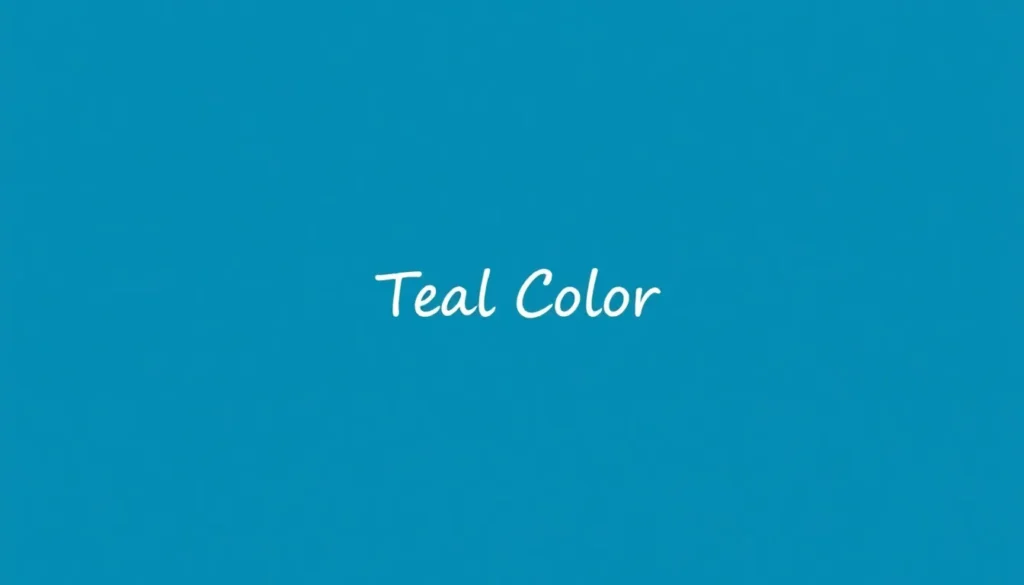 Biblical Meaning of Teal in Dreams