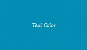 Biblical Meaning of Teal in Dreams