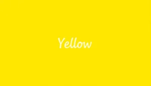 Biblical Meaning of Yellow Color in a Dream
