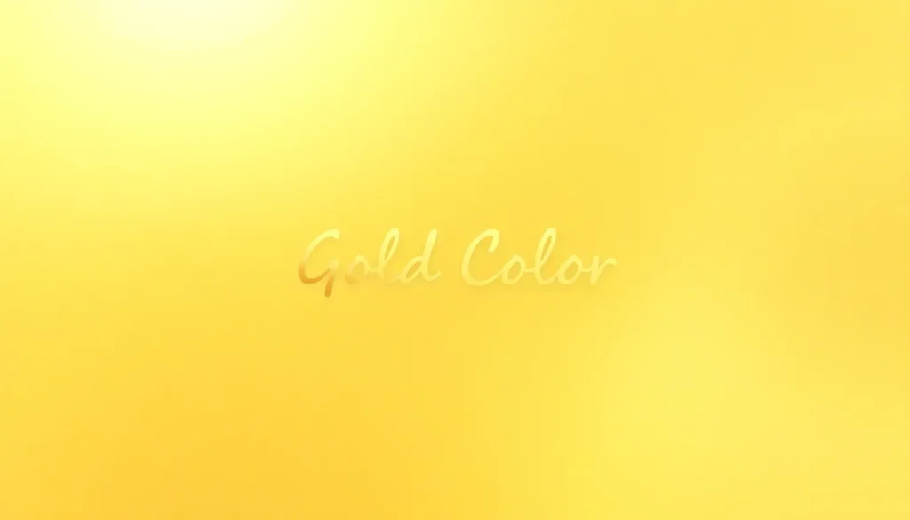 Biblical Meanings of Dreaming About the Color Gold