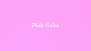 Biblical Meanings of Pink in Dreams