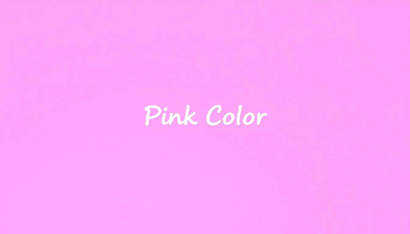 Biblical Meanings of Pink in Dreams