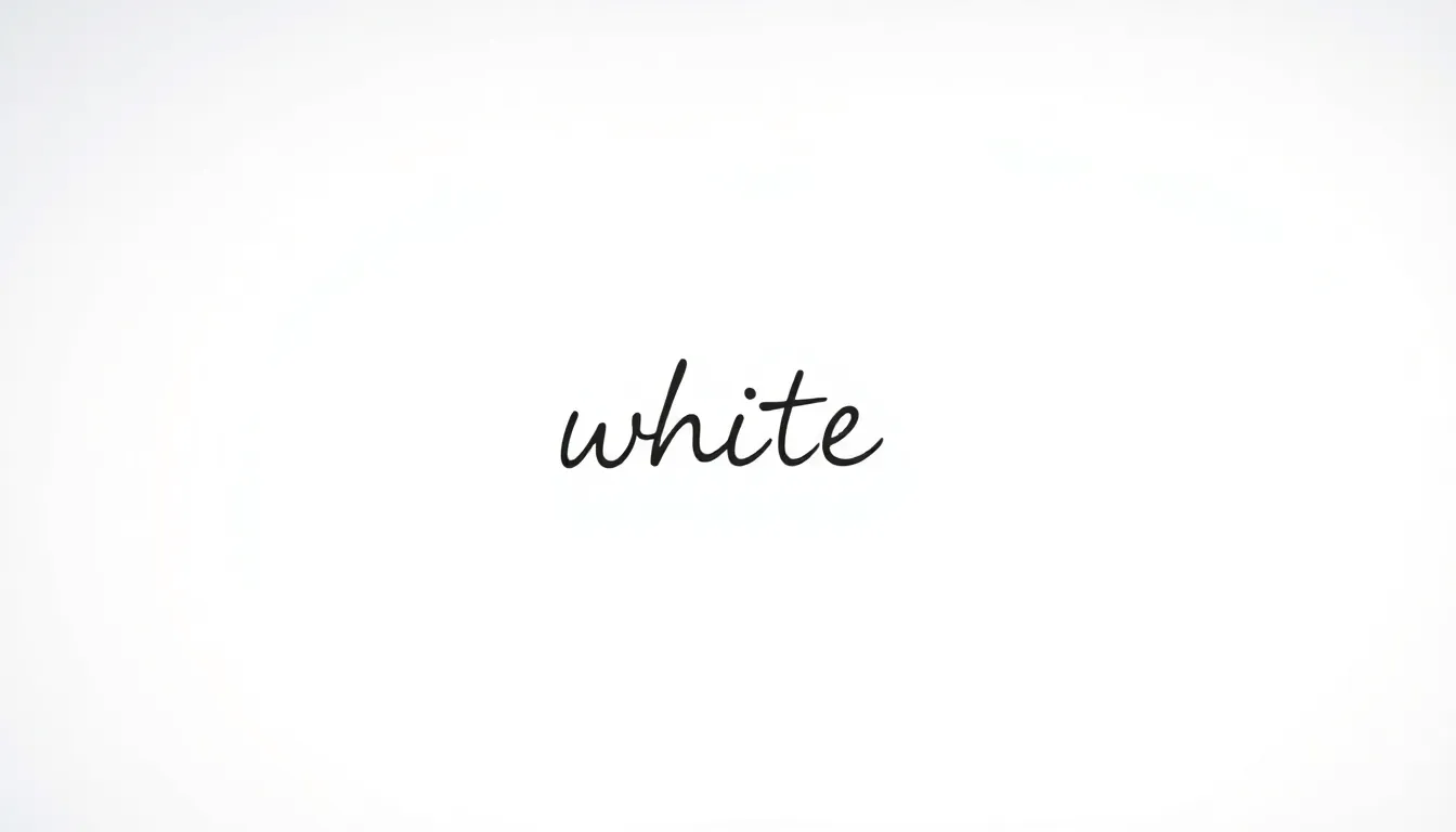 Dreaming of the Color White: Biblical Meaning